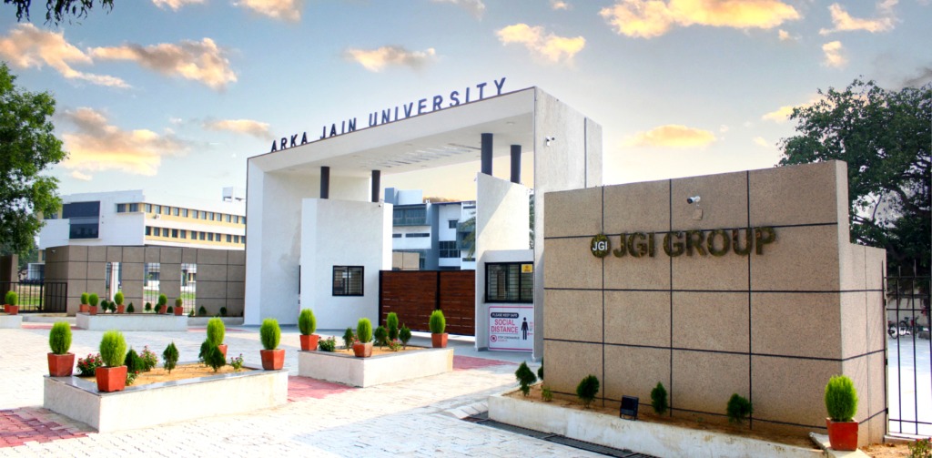 Arka Jain University Campus - Official